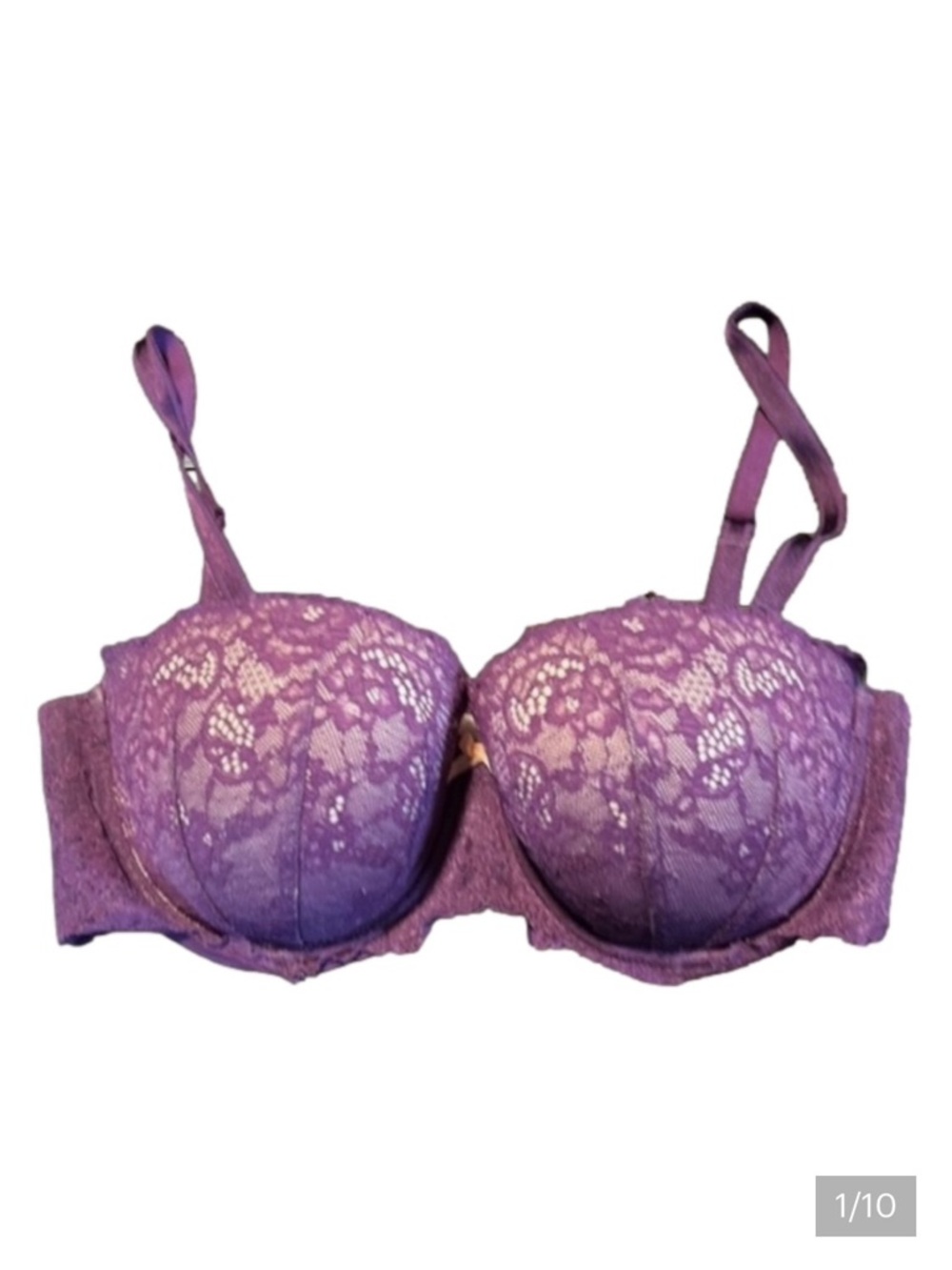 Victoria's Secret Dream Angels demi bra Multi-way straps NWOT Women’s 36D | aa